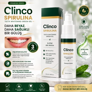 Clinco Diş Beyazlatıcı Jel 3'lü Fırsat Seti